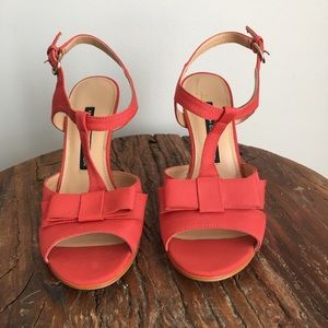 French Connection size 38.5 heels sandals